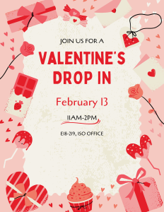ISO Valentine’s Day Drop-In