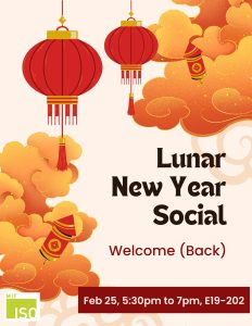 Lunar New Year/Welcome (Back) Social