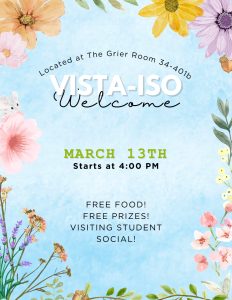 VISTA-ISO Welcome Social